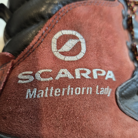 Scarpa Red and Black Women's Hiking Boots - Picture 5 of 7